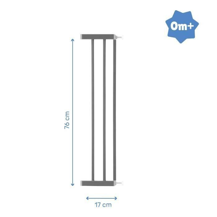 Extensión de barrera de seguridad Badabulle Safe & Protect 17 cm 2