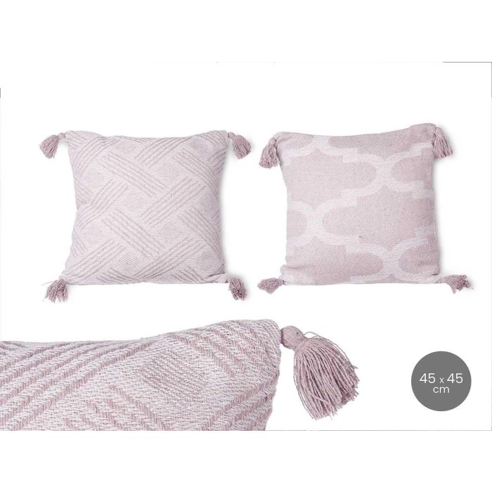 Cojin Jacquard Gris 45X45 Cm Surtidos Giftdecor (12 Unidades) Cojin Jacquard Gris 45X45 Cm Surtidos Giftdecor (12 Unidades)