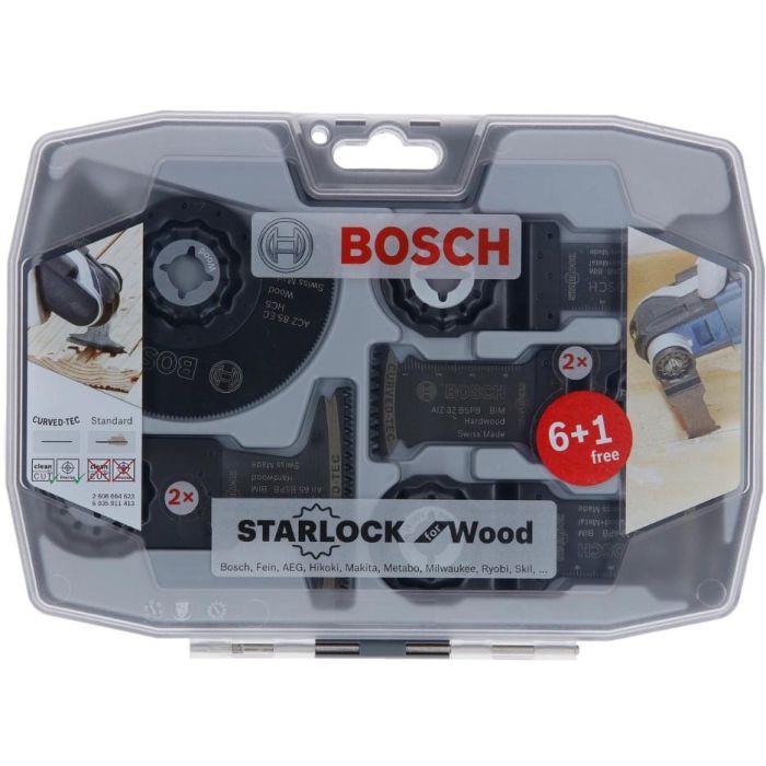 Bosch Best of Wood Starlock-Set fr Holz und Metal 7-tlg 1 Bosch Best of Wood Starlock-Set fr Holz und Metal 7-tlg 1