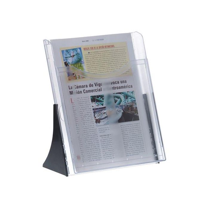 Soporte Vertical 1 Bandeja A4 Archiplay Cristal Transparente