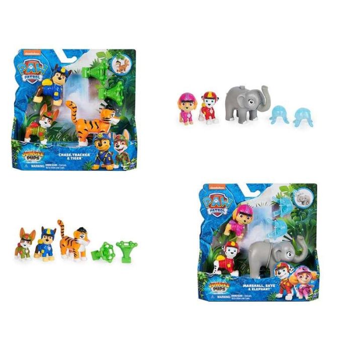 Figura paw patrol hero pups jungle 19,05x20,23x5,71 cm - modelos surtidos 3 Figura paw patrol hero pups jungle 19,05x20,23x5,71 cm - modelos surtidos 3