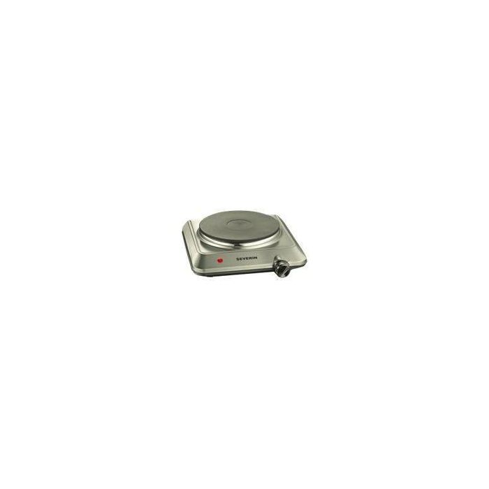 SEVERIN KP1092 Rechaud - placa eléctrica 1500W - diámetro 18 cm - termostato regulable - ideal para espacios de cocina pequeños / Acero inoxidable SEVERIN KP1092 Rechaud - placa eléctrica 1500W - diámetro 18 cm - termostato regulable - ideal para espacios de cocina pequeños / Acero inoxidable