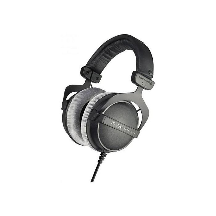 Beyerdynamic DT 770 PRO 80 Ohm Auriculares de Diadema Estudio Cerrados, Negro, Alámbrico, 5-35000 Hz, 96 dB, 0.2% THD 1 Beyerdynamic DT 770 PRO 80 Ohm Auriculares de Diadema Estudio Cerrados, Negro, Alámbrico, 5-35000 Hz, 96 dB, 0.2% THD 1