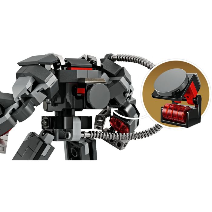 LEGO 76277 Máquina de Guerra Marvel Armadura Robótica, Robot de Construcción de Superhéroes Articulado con Minifigura y 3 Cañones 4 LEGO 76277 Máquina de Guerra Marvel Armadura Robótica, Robot de Construcción de Superhéroes Articulado con Minifigura y 3 Cañones 4