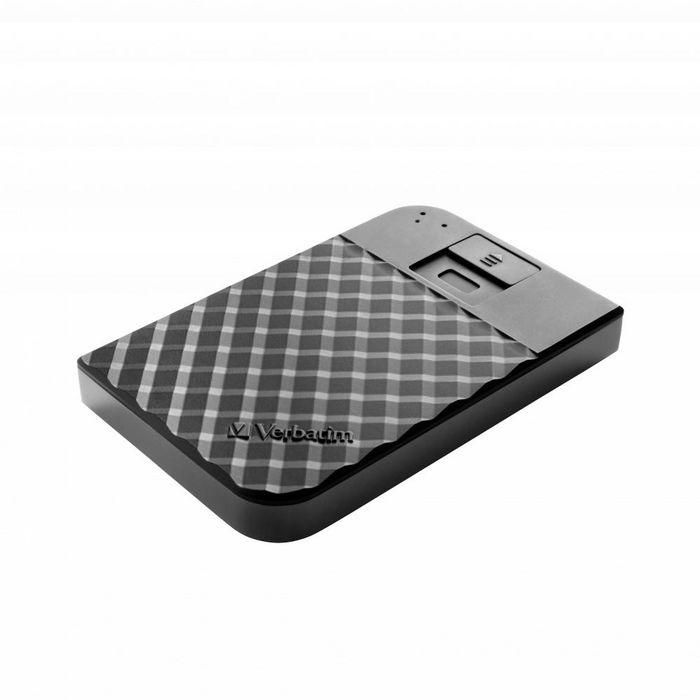 Verbatim Fingerprint Secure Portable Hard Drive 2TB 5 Verbatim Fingerprint Secure Portable Hard Drive 2TB 5