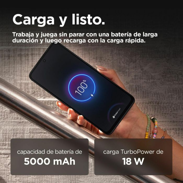 Smartphone Motorola G35 5G 8 GB RAM 256 GB 6,72" Unisoc Negro Gris 2 Smartphone Motorola G35 5G 8 GB RAM 256 GB 6,72" Unisoc Negro Gris 2