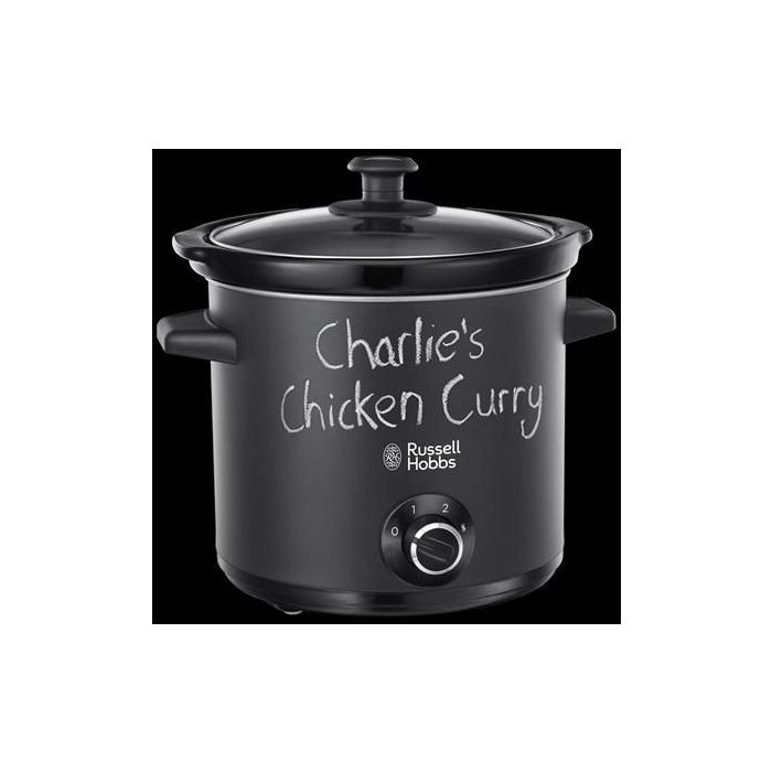 Russell Hobbs 24180-56 Olla de Cocción Lenta Chalkboard 3,5 L 6