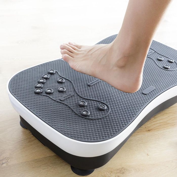 Plataforma Vibratoria de Entrenamiento con Accesorios y Guía de Ejercicios Vybeform InnovaGoods 10 Plataforma Vibratoria de Entrenamiento con Accesorios y Guía de Ejercicios Vybeform InnovaGoods 10