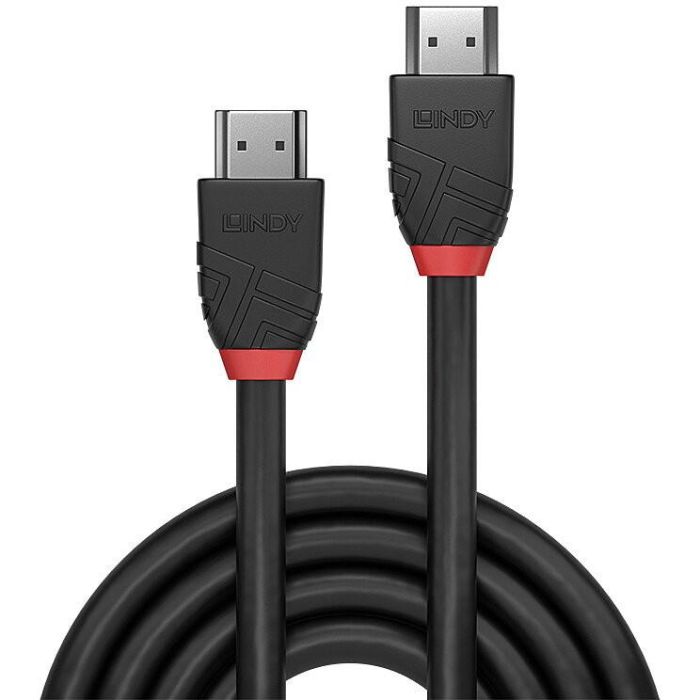 LINDY 36467 HDMI High Speed Cable Black Line 7,5m Negro 1 LINDY 36467 HDMI High Speed Cable Black Line 7,5m Negro 1
