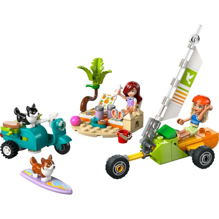 LEGO 42641 Friends Mascotas Surferas y Aventura sobre Ruedas, Set de Construcción de Playa con Corgis y 2 Minipersonajes, Juguete para Niños +6 años 1 LEGO 42641 Friends Mascotas Surferas y Aventura sobre Ruedas, Set de Construcción de Playa con Corgis y 2 Minipersonajes, Juguete para Niños +6 años 1