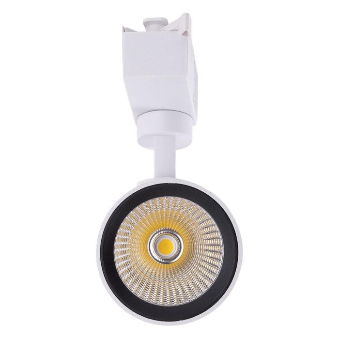 Foco de Carril LED 15W 1.350Lm CRI85 6000ºK Monofásico 40.000H [HO-FC-15W-W-CW] 1