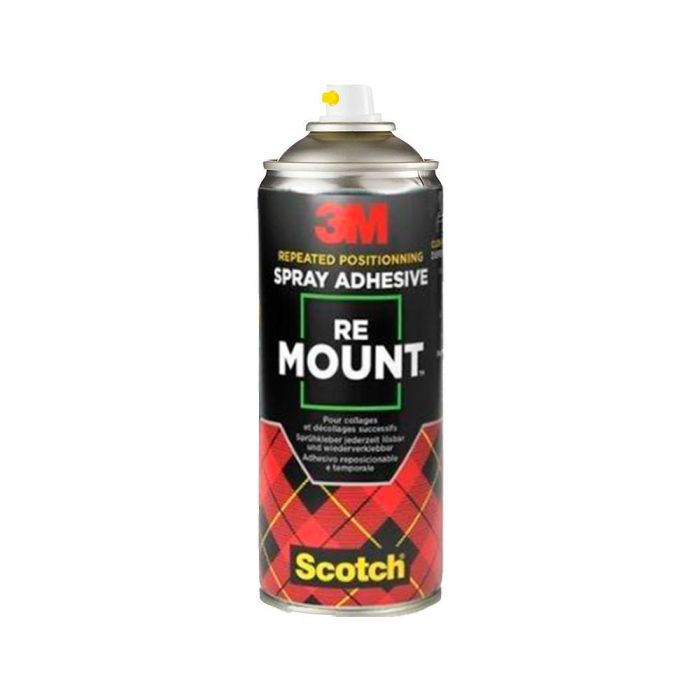 Pegamento 3M Spray Remount Adhesivo Reposicionable Indefinidamente Bote De 400 mL 2