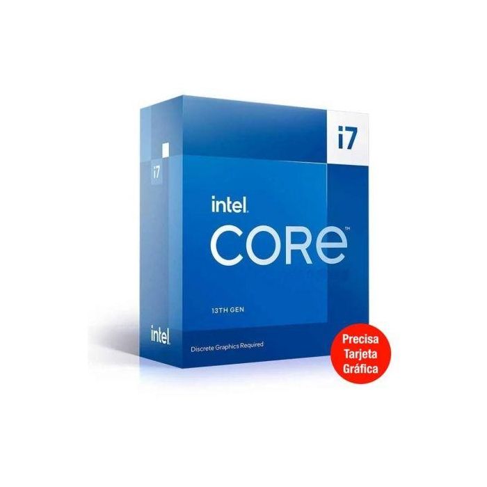 Intel BX8071513700F Procesador Core i7-13700F 13ª Gen 16 núcleos 24 hilos 5.2GHz max Socket 1700 30MB Caché sin gráficos