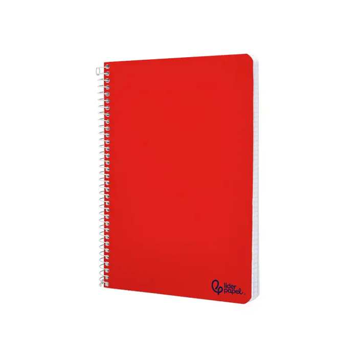 Liderpapel Cuaderno Espiral DIN A5 Tapa Blanda 80 Hojas 75gr Cuadro 5mm Colores Surtidos 3