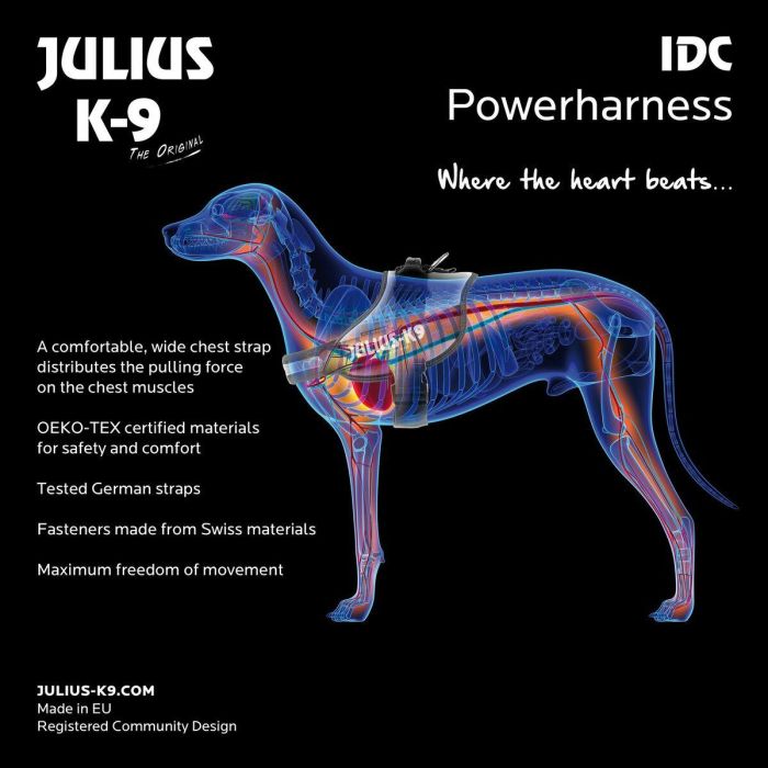 Arnés para Perro Julius K9 IDC Vaquero 2 Baby 2 (XS/S) 3