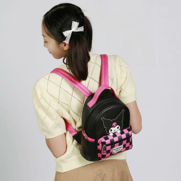 Karactermania Mochila Pequeña Kuromi Chess 22x15x25 cm 2 Karactermania Mochila Pequeña Kuromi Chess 22x15x25 cm 2
