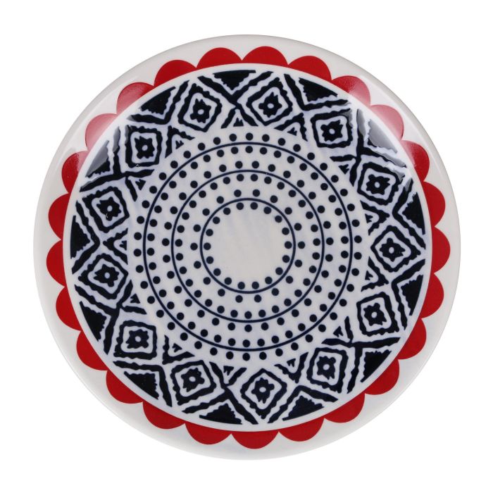 La Mediterranea Fuente Redonda para Servir Estilo Japonés Hana de 20 cm - Surtido de 6 Platos de Mesa (18 Unidades) 5