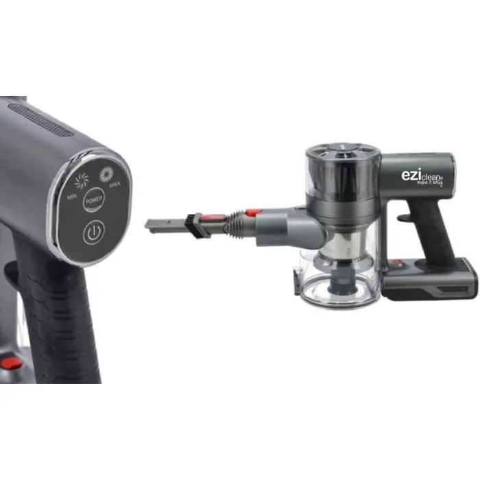 Eziclean Aspirador Escoba Inalámbrico Cyclomax R12 Flex 200 W 20 kPa 30 min Gris 5