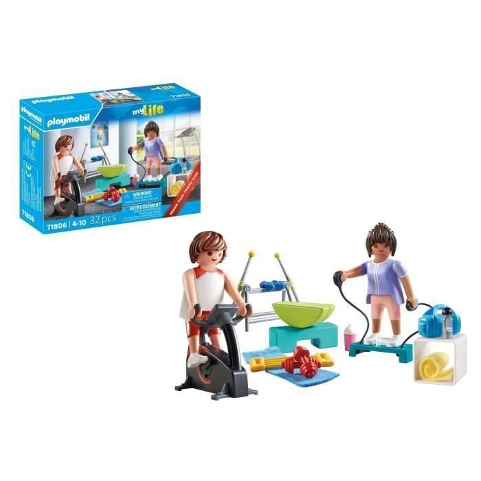 Figura entrenamiento fitness playmobil 3 Figura entrenamiento fitness playmobil 3