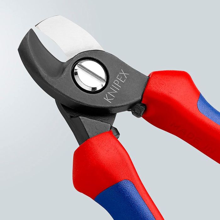 Knipex 9512165 Tijeras para cables de cobre y aluminio, corte limpio 230x85x26mm 2 Knipex 9512165 Tijeras para cables de cobre y aluminio, corte limpio 230x85x26mm 2