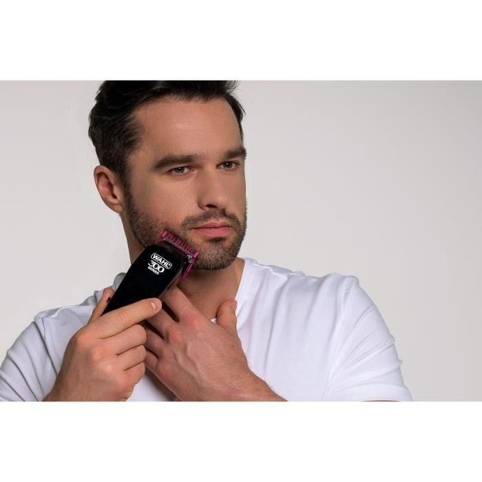 Cortapelos y barba - WAHL - Cortapelos inalámbrico Home Pro 300 - 10 W - 120 min - 11 peines - Negro 4