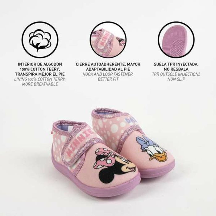 Zapatillas de casa media bota minnie talla t026 1 Zapatillas de casa media bota minnie talla t026 1