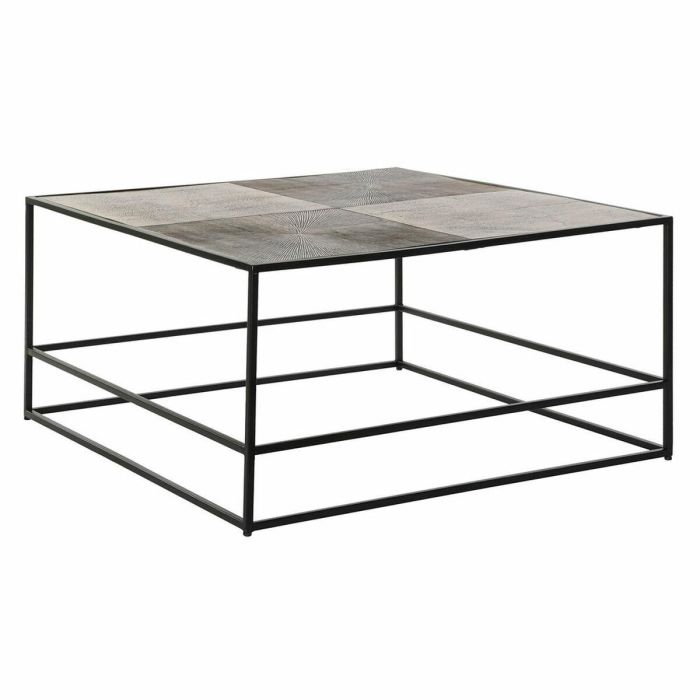 Mesa Centro DKD Home Decor Dorado Negro 80 x 41 x 80 cm