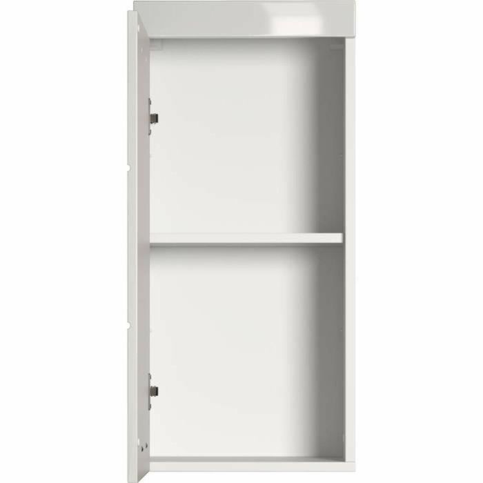 Mueble contenedor alto para baño AMANDA - 1 puerta - Blanco - TRENDTEAM 2