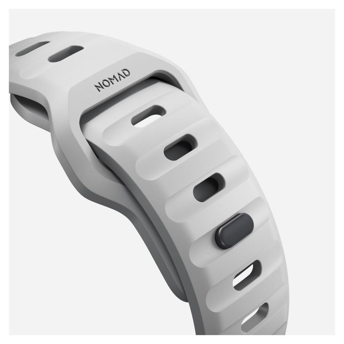 Nomad 0856500019598 Sport Band Correa para Apple Watch 38/40/41 mm Gris Lunar - Compatible Series 7, 6, SE y anteriores 4