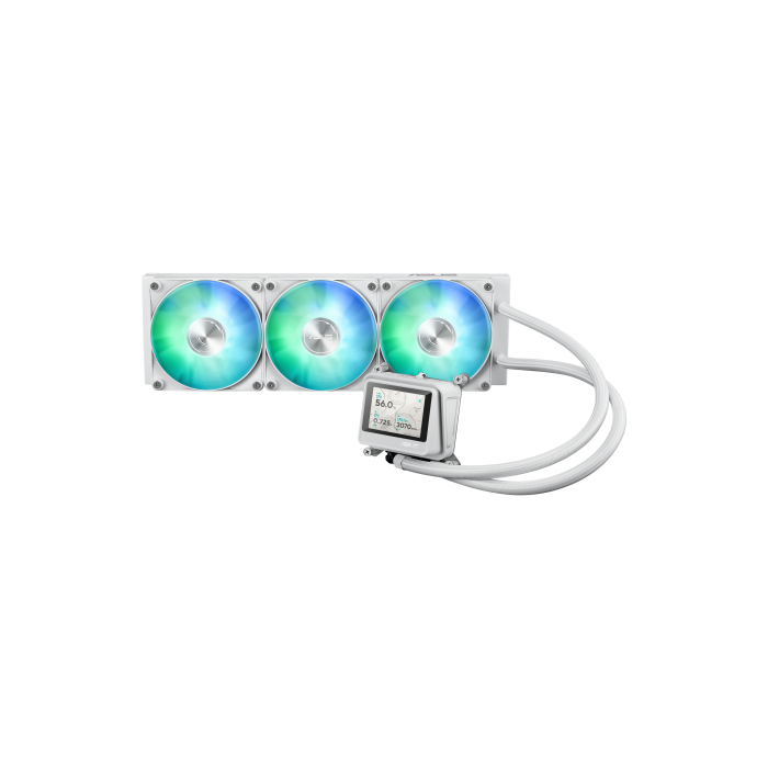 Sistema de Refrigeracion Liquida Asus para Cpu Max Gaming Lc 360 Argb Lcd White (White Box) 1