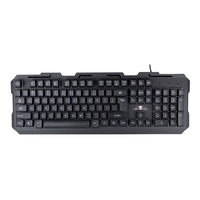 Teclado gaming qwerty luz rgb no fear 1