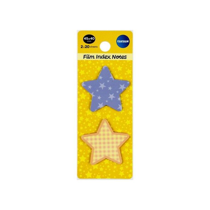 Banderitas Adhesivas Centrum Estrellas Pack De 2