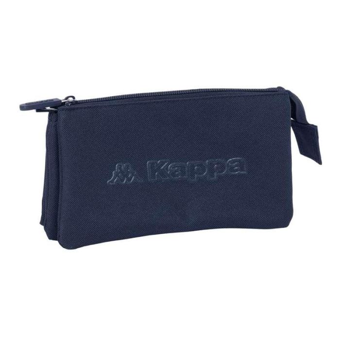 Safta Portatodo Triple Kappa Basics Azul Marino 22x12x3 cm 0 Safta Portatodo Triple Kappa Basics Azul Marino 22x12x3 cm 0