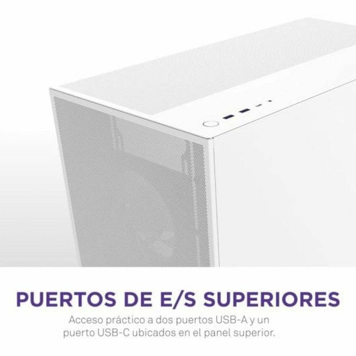 NZXT CM-H72FW-01 H7 Flow - Caja Semitorre de PC ATX/Micro-ATX/Mini-ITX, Blanco 23