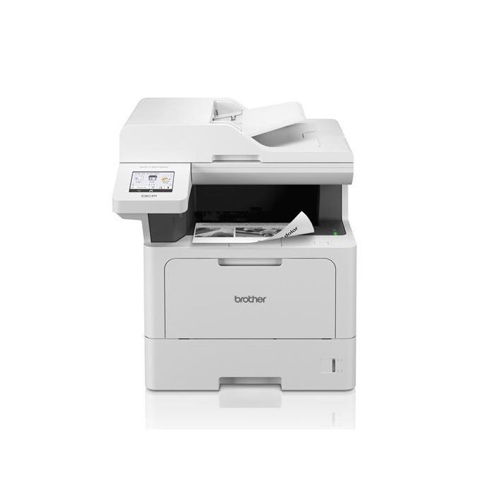 Brother Dcp-L5510Dw Impresora Multifunción Láser Mono 3 en 1 A4 WiFi Red USB Dúplex Automático 48ppm Táctil Blanco