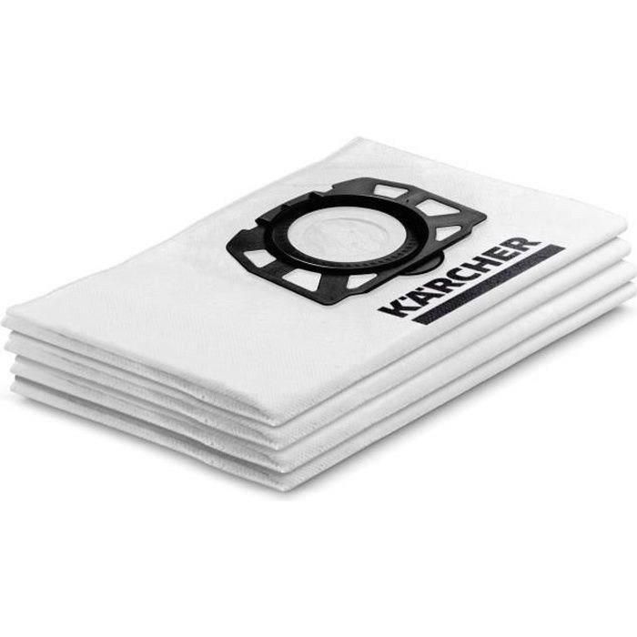 KARCHER - Bolsa de filtro de guata KARCHER KWD1 / KWD2 / KWD3 / WD2 Plus / WD3 (pack de 4) KARCHER - Bolsa de filtro de guata KARCHER KWD1 / KWD2 / KWD3 / WD2 Plus / WD3 (pack de 4)