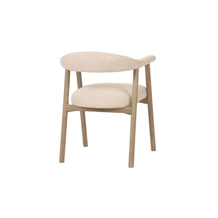 DKD Home Decor 2c24 Sillón Urban Blanco Tapizado, Fresno y Poliéster, Acabado Decapé, 56x75x57 cm 4 DKD Home Decor 2c24 Sillón Urban Blanco Tapizado, Fresno y Poliéster, Acabado Decapé, 56x75x57 cm 4