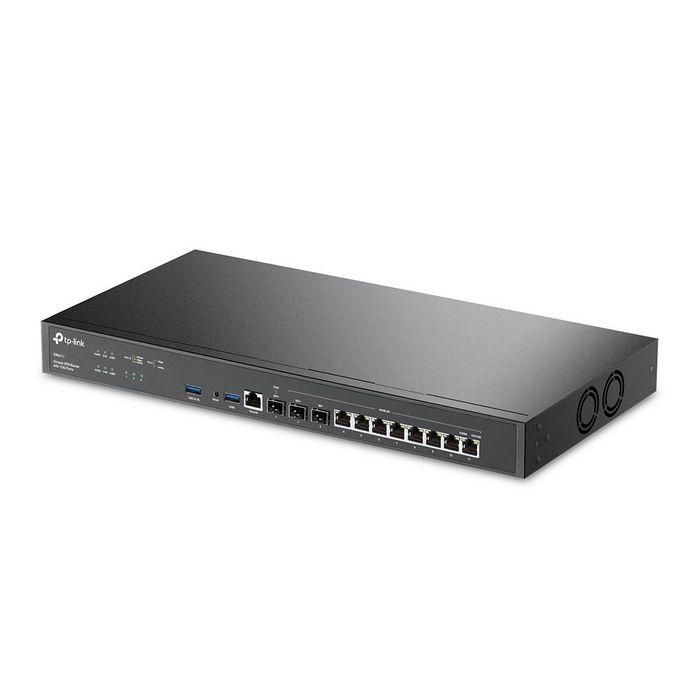Omada 2× 10GE SFP+, 8× 1GE RJ45, 1× 1GE SFP WAN/LAN, 1× RJ45 Console, 2× USB Ports, 4MB SPI NOR + 256 MB NAND, 4 GB DDR4, 440 × 220 × 44 mm 1 Omada 2× 10GE SFP+, 8× 1GE RJ45, 1× 1GE SFP WAN/LAN, 1× RJ45 Console, 2× USB Ports, 4MB SPI NOR + 256 MB NAND, 4 GB DDR4, 440 × 220 × 44 mm 1