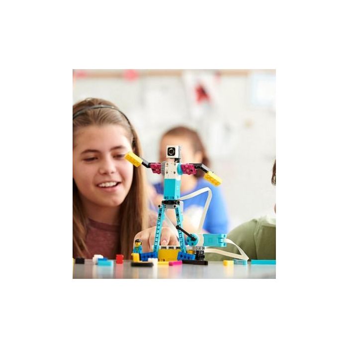Lego Education Set SPIKE Prime 45678 | Kit de robótica y programación STEAM, hub programable, sensores, motores, +500 piezas, para alumnos de 11 a 14 años