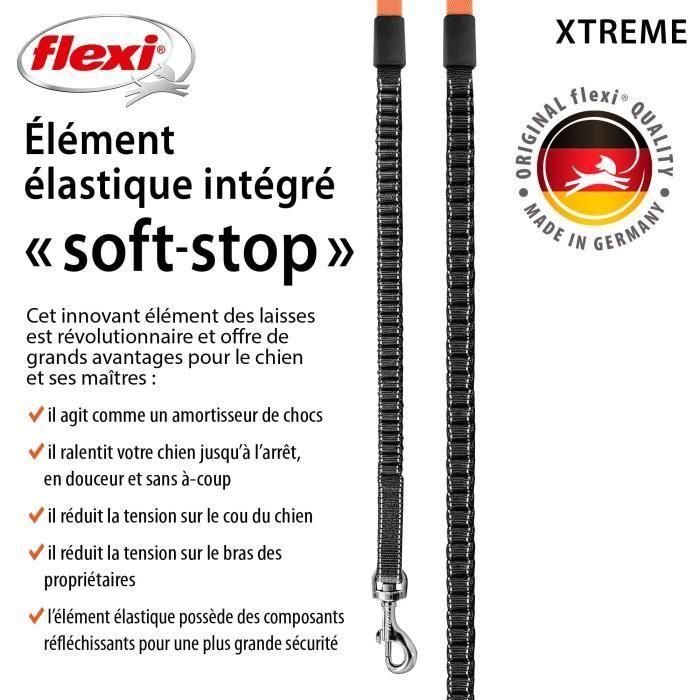 Correa TRIXIE flexi XTREME - Talla L - 8m - Negro y naranja 5 Correa TRIXIE flexi XTREME - Talla L - 8m - Negro y naranja 5