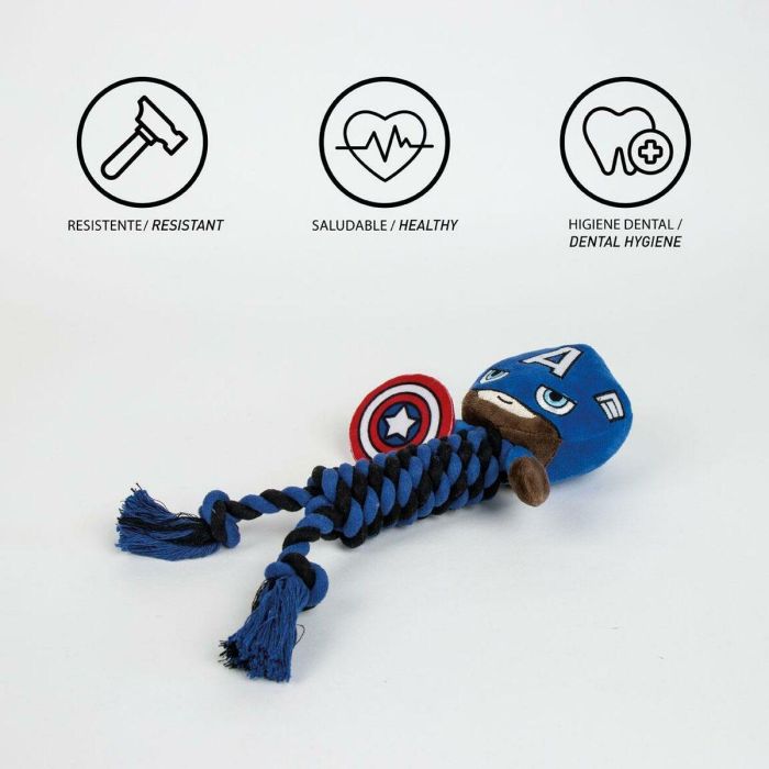 Cerdá Mordedor para Perro Cuerda Marvel Azul 9.5 x 30.0 x 9.5 cm 4 Cerdá Mordedor para Perro Cuerda Marvel Azul 9.5 x 30.0 x 9.5 cm 4