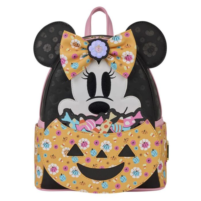 Mochila Pumpkin Minnie Disney Loungefly 26cm 1