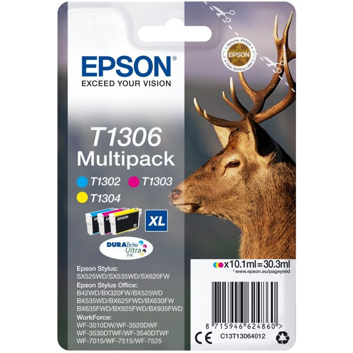 Epson Multipack SX525WD/620FW/ Office B42WD/525WD/625FWD/925FWD Tricolor (C,M,Y) 0 Epson Multipack SX525WD/620FW/ Office B42WD/525WD/625FWD/925FWD Tricolor (C,M,Y) 0