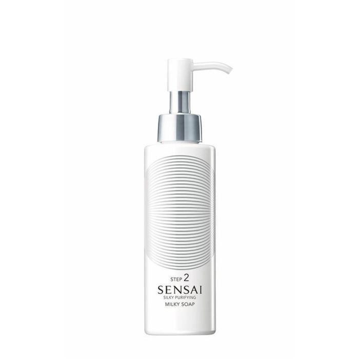 Sensai SILKY PURIFYING milky soap Limpiador facial emulsión espumosa 150ml para piel seca/sensible purifica y suaviza