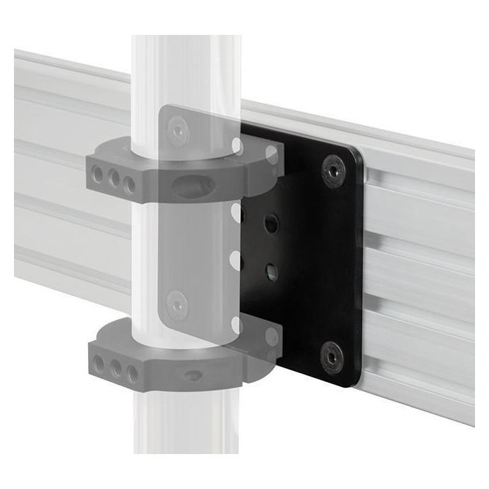 B-Tech System X Collar Mounting Bracket, 5mm, black 1 B-Tech System X Collar Mounting Bracket, 5mm, black 1