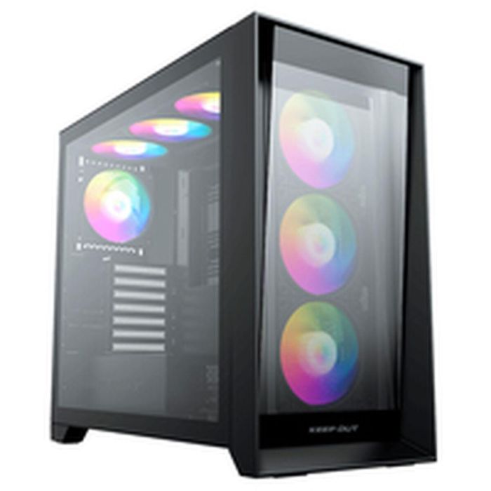 Caja Semitorre ATX KEEP OUT XC-911 PRO MASTER Negro 2 Caja Semitorre ATX KEEP OUT XC-911 PRO MASTER Negro 2