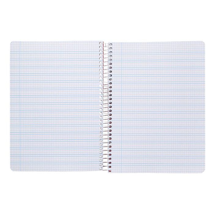 Cuaderno Espiral Liderpapel Din A5 Pautaguia Tapa Plastico 80H 90 gr Cuadro Pautado 3 mm Con Margen Color Rojo 5 unidades 6 Cuaderno Espiral Liderpapel Din A5 Pautaguia Tapa Plastico 80H 90 gr Cuadro Pautado 3 mm Con Margen Color Rojo 5 unidades 6