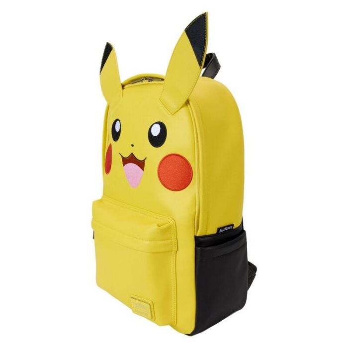 Loungefly Mochila Pikachu Pokemon 44cm Nylon con Correas Ajustables y Bolsillo Frontal 1 Loungefly Mochila Pikachu Pokemon 44cm Nylon con Correas Ajustables y Bolsillo Frontal 1