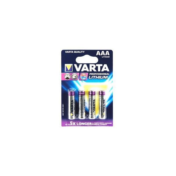 Varta Professional Lithium AAAProfessional Lithium AAA, Varta Professional Lithium AAAProfessional Lithium AAA,