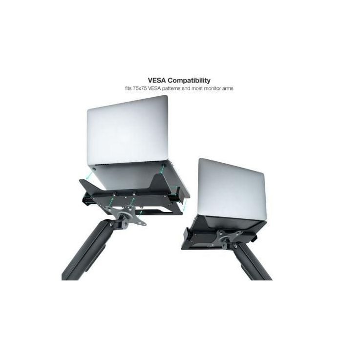 Tooq Soporte Portátil 11.6-17.3 Pulgadas, Modelo TQLH1117-B, Compatible con VESA 75x75 1 Tooq Soporte Portátil 11.6-17.3 Pulgadas, Modelo TQLH1117-B, Compatible con VESA 75x75 1